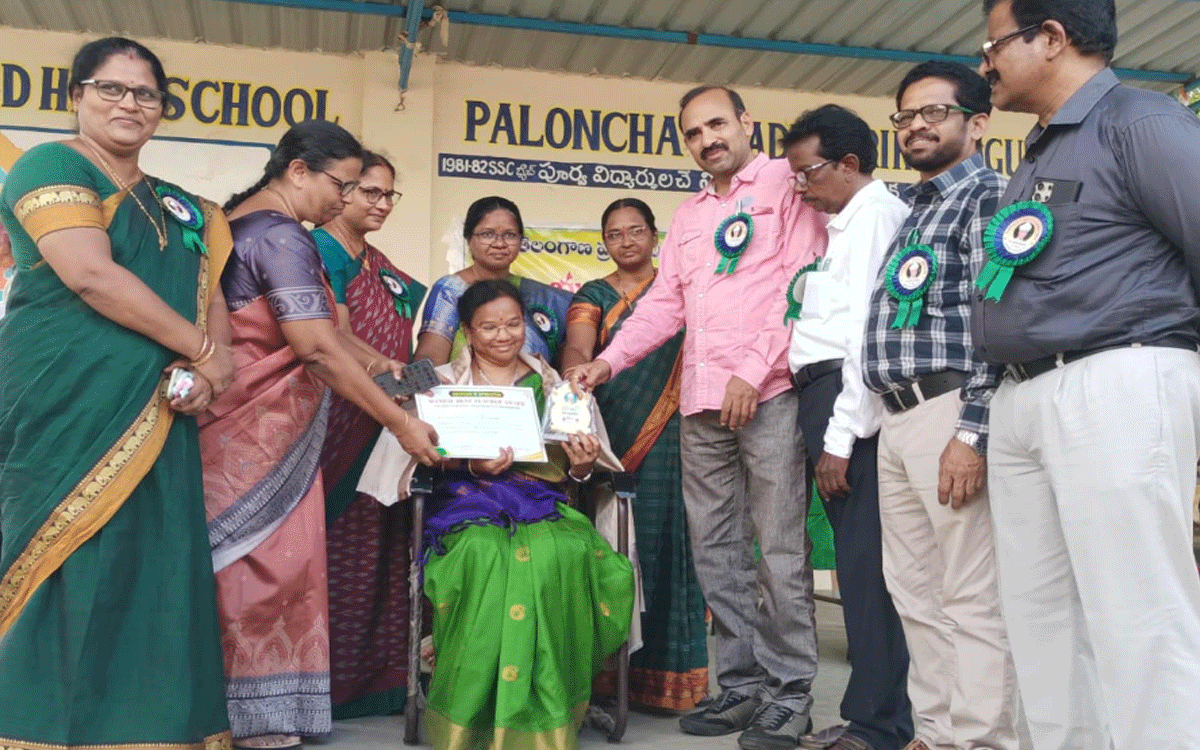 Palvancha : మెరుగైన సమాజం ఏర్పాటుకు ఉపాధ్యాయులే కీలకం : విజయభాస్కర్ రెడ్డి