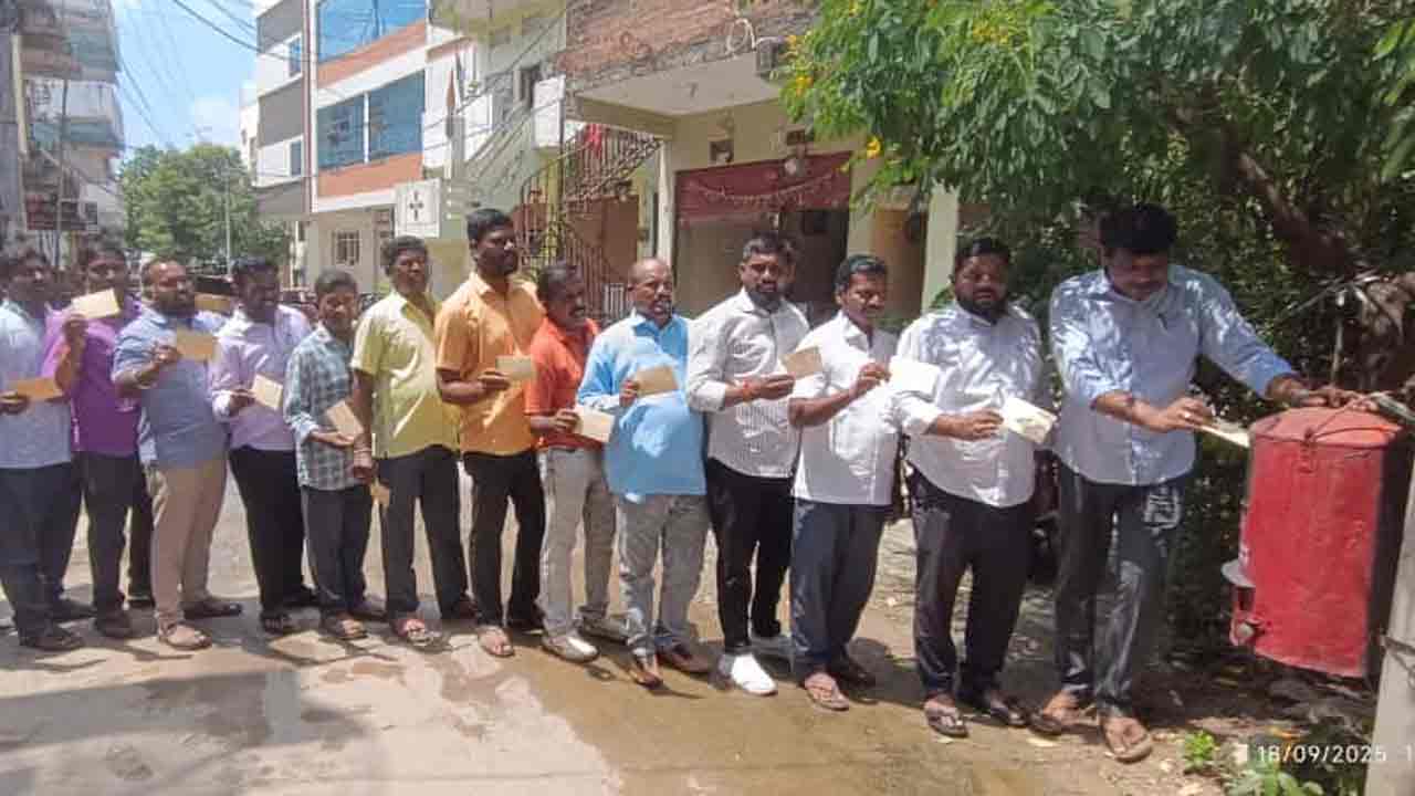 BRS | కడియం రాజీనామా చేయాలంటూ బీఆర్ఎస్ ఉత్తరాల ఉద్యమం