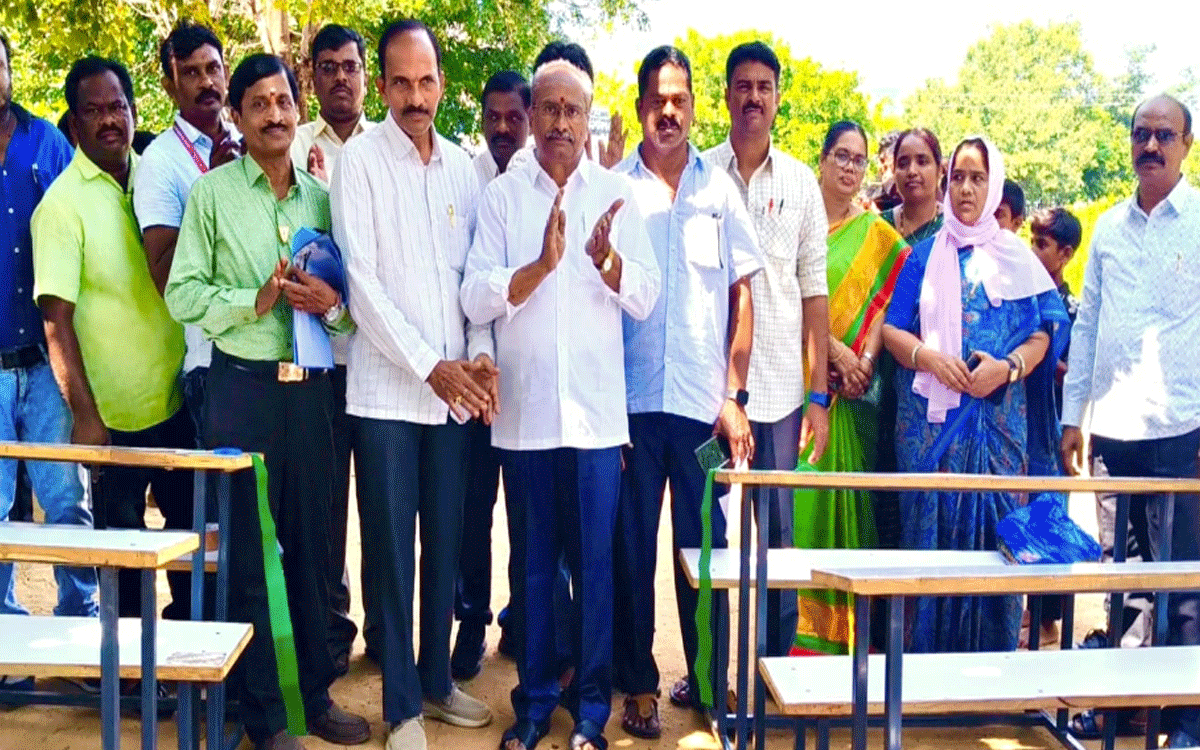 Arvapally : దాత‌ల చేయూత‌ను స‌ద్వినియోగం చేసుకోవాలి : అచ్యుత శ‌ర్మ‌