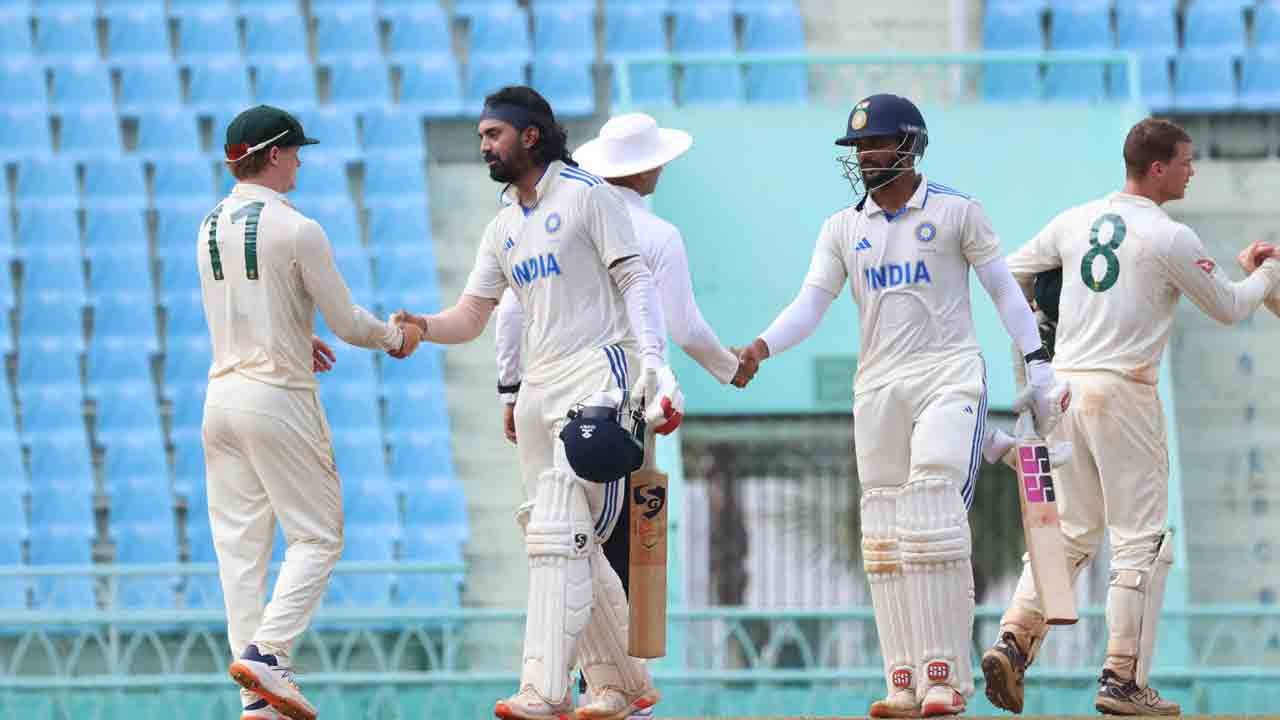 IND A vs AUS A | శతక్కొట్టిన రాహుల్, సుదర్శన్.. 5 వికెట్ల తేడాతో ఓడిన ఆస్ట్రేలియా