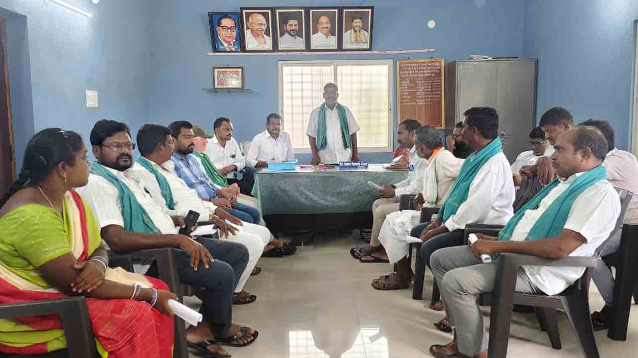 Grain procurement | ఇబ్బందులు లేకుండ ధాన్యం కొనుగోళ్లు  : ఏఎంసీ చైర్మన్ రాములు గౌడ్