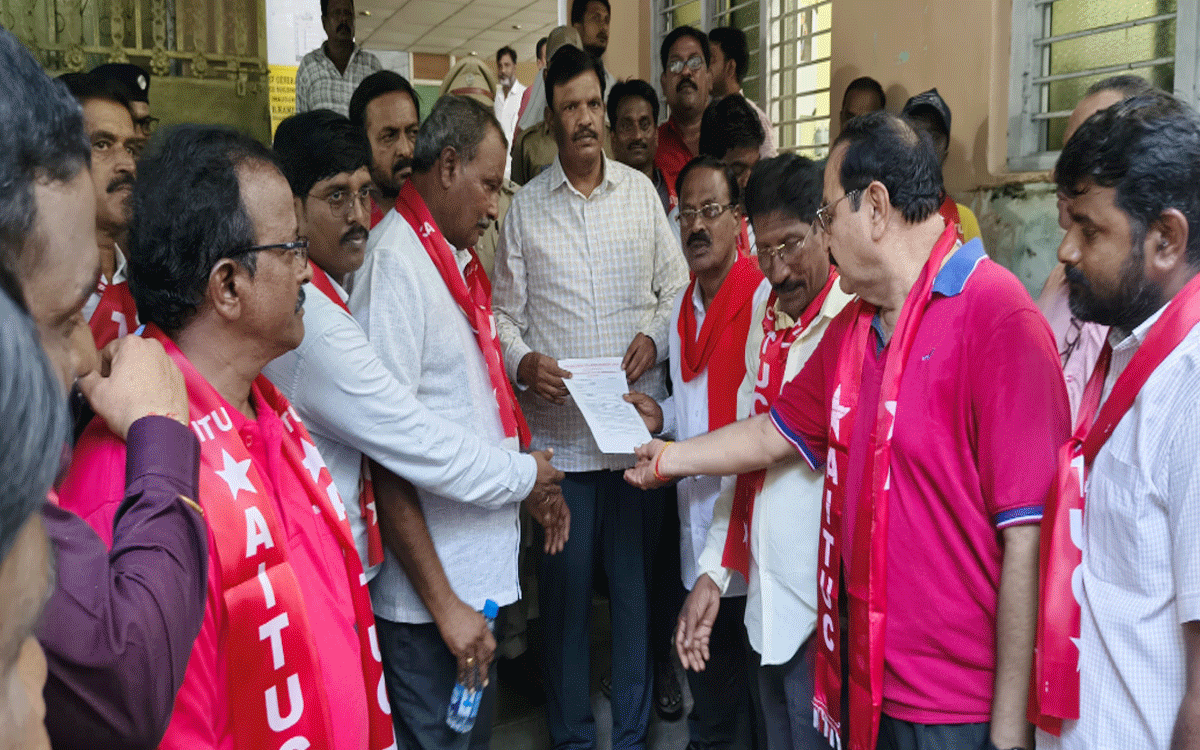 Ramavaram : సమస్యలు పరిష్కరించకపోతే సమ్మెకు పిలుపు : మిరియాల రంగయ్య