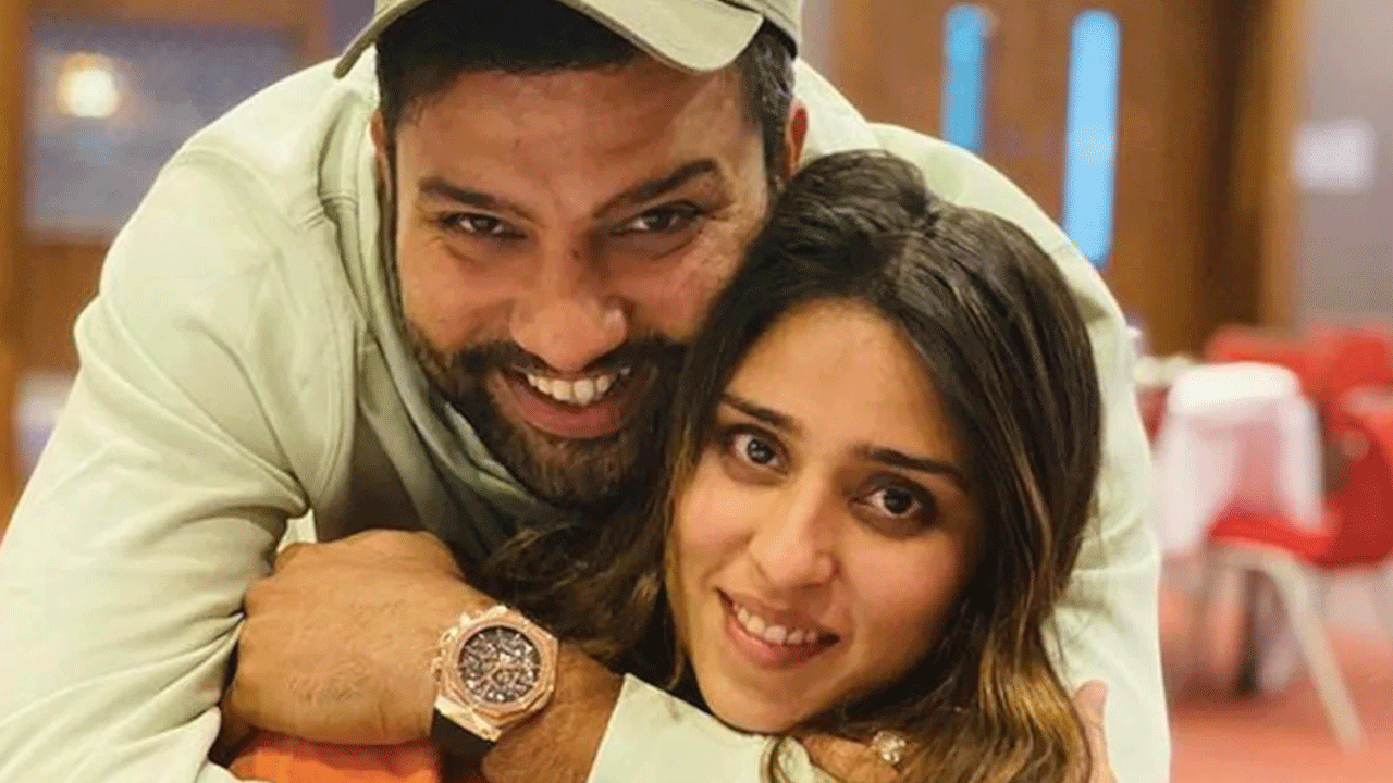 Rohit Sharma: ప్రాక్టీస్ చేస్తున్న రోహిత్ శ‌ర్మ‌..  గూజ్‌బంప్స్ రియాక్ష‌న్ ఇచ్చిన రితిక‌