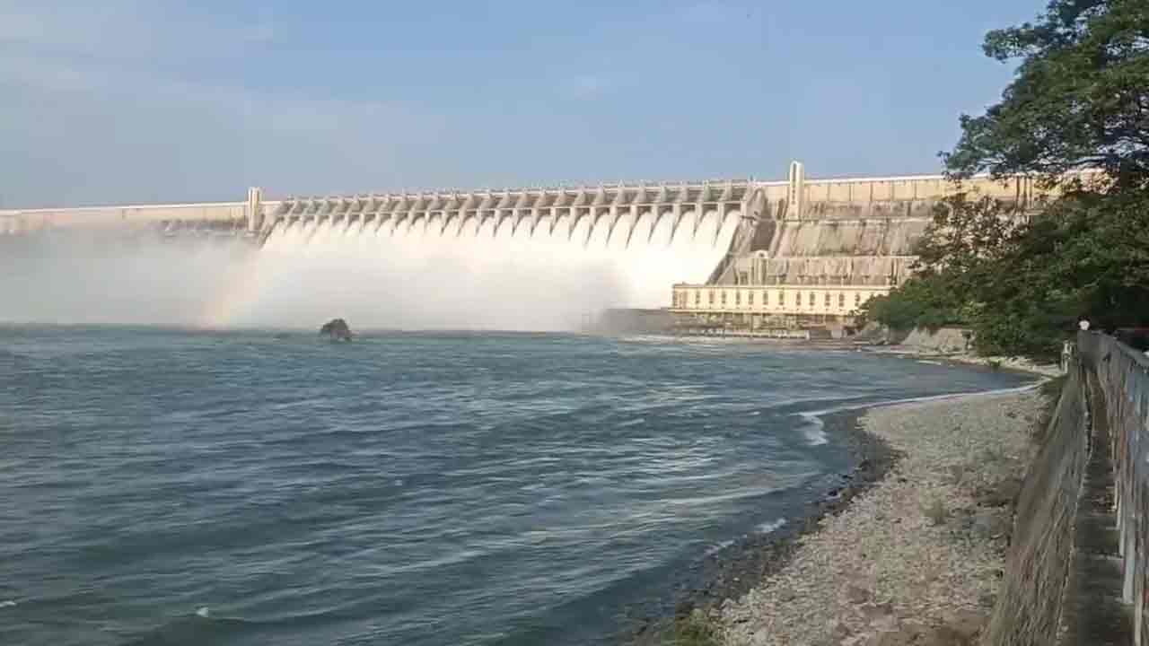 Nagarjuna Sagar | నిండుకుండలా నాగార్జునసాగర్ జలాశయం.. 26 గేట్లు ఎత్తివేత‌
