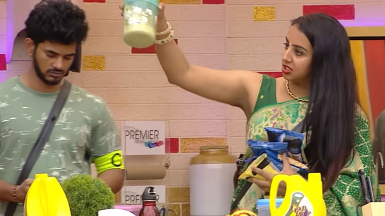 Bigg Boss Telugu 9 | ఫుడ్‌పై సంజనా రచ్చ … ఇమ్యూనిటీ టాస్క్‌లో తనూజ-సుమన్ శెట్టి సేఫ్