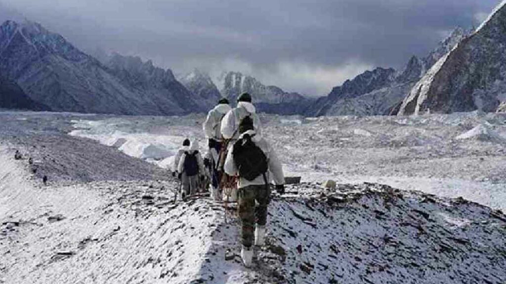 Strikes Siachen Base Camp