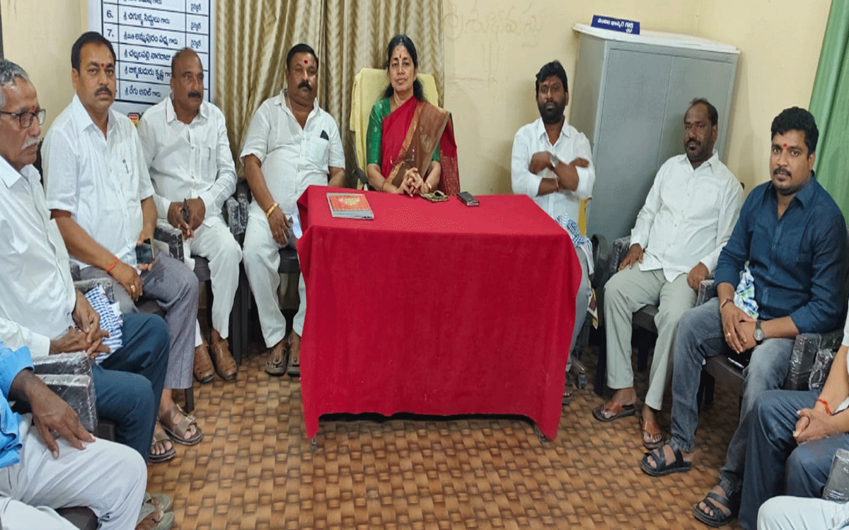 Rajapet : రాష్ట్రంలో సోయి లేని పాలన : గొంగిడి సునీత