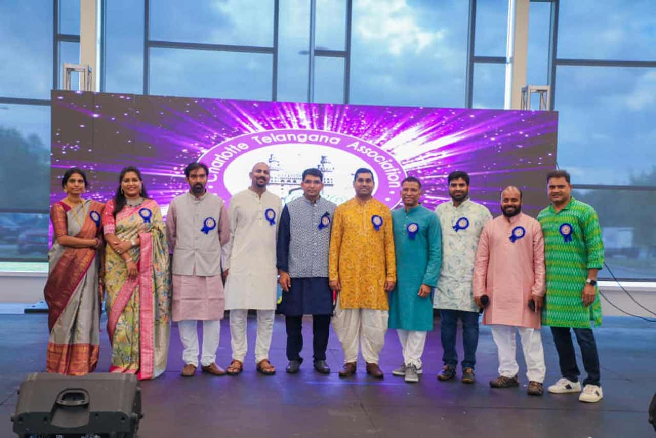 అమెరికాలోని చార్లెట్‌ నగరంలో ఘనంగా బతుకమ్మ పండుగ