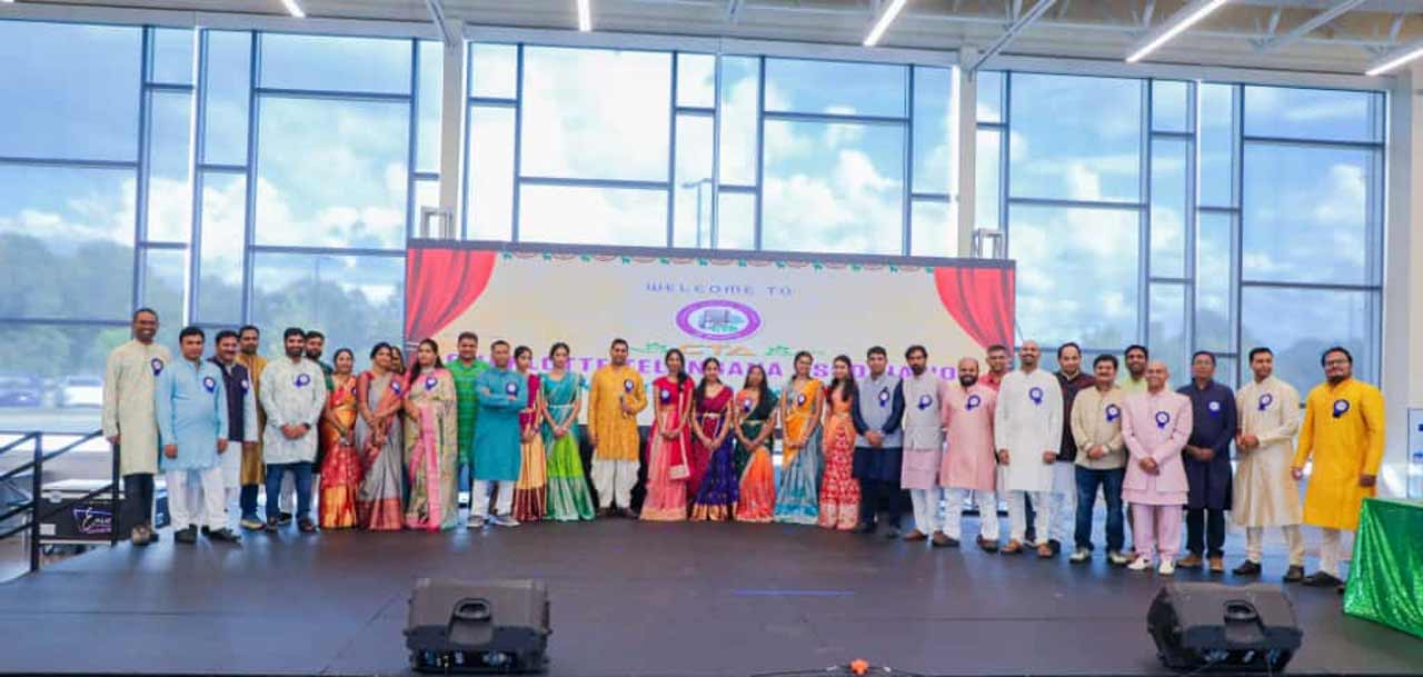 అమెరికాలోని చార్లెట్‌ నగరంలో ఘనంగా బతుకమ్మ పండుగ