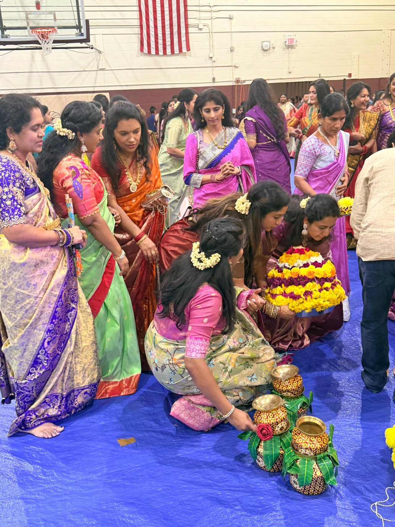 అమెరికాలోని చార్లెట్‌ నగరంలో ఘనంగా బతుకమ్మ పండుగ