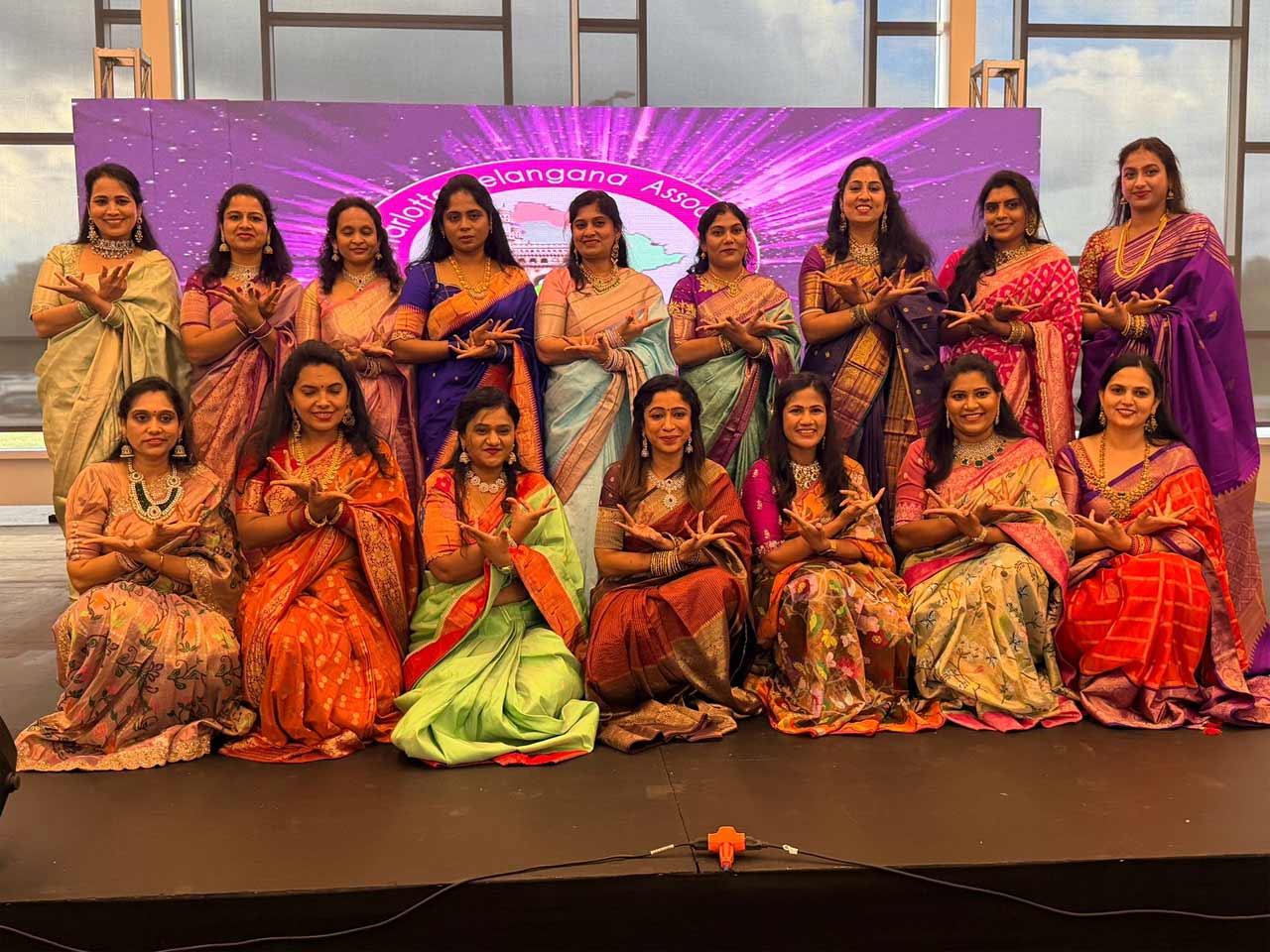 అమెరికాలోని చార్లెట్‌ నగరంలో ఘనంగా బతుకమ్మ పండుగ