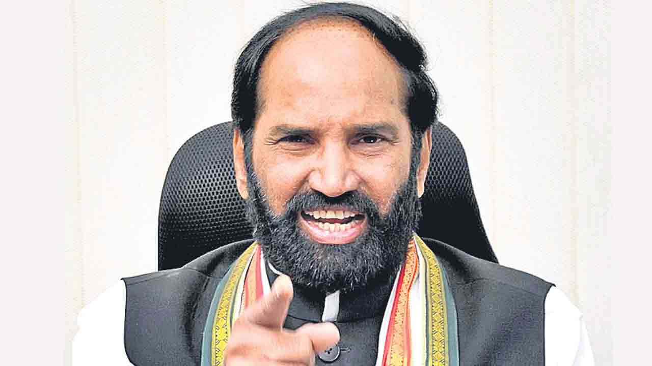 కృష్ణా జలాల్లో 70% వాటా సాధిస్తాం.. మంత్రి ఉత్తమ్‌ కుమార్‌రెడ్డి స్పష్టీకరణ