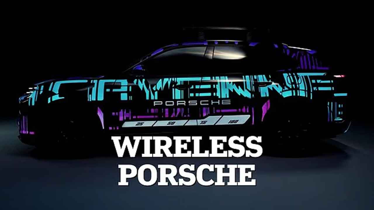 ఈవీకి వైర్‌లెస్‌ చార్జింగ్‌.. జర్మనీ కంపెనీ పోర్షే వెల్లడి