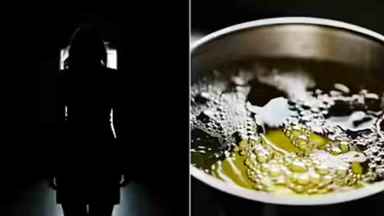 నిద్రిస్తున్న భర్తపై మరిగిన నూనెతో దాడి.. ఆపై గాయాలపై కారం పొడి చల్లిన భార్య