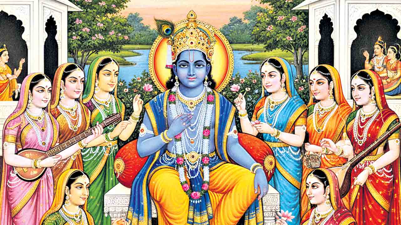 అష్ట ప్రకృతులే అష్టపత్నులు