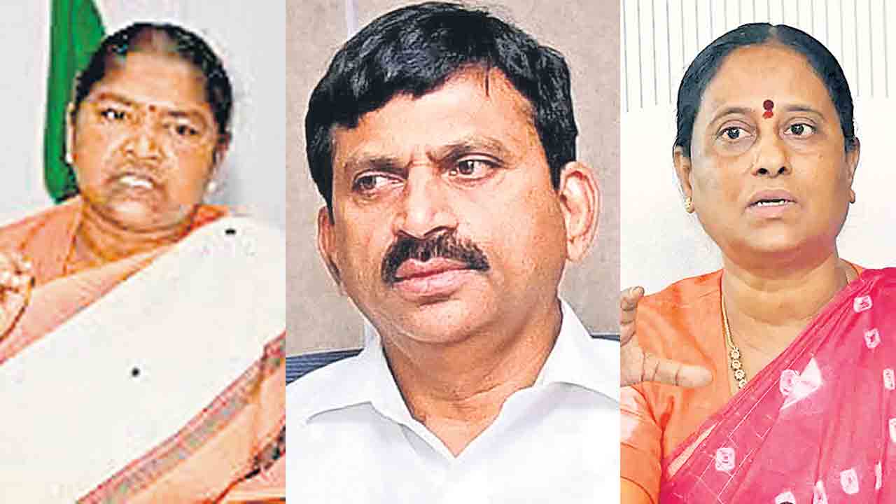 పొంగులేటి భేటీకి సురేఖ దూరం.. సీతక్క మౌనం