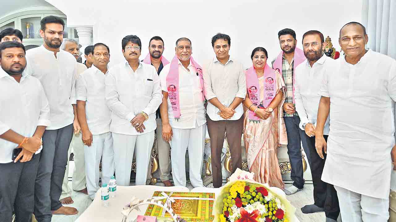 బీఆర్‌ఎస్‌లోకి కాంగ్రెస్‌ నేత మస్కతి