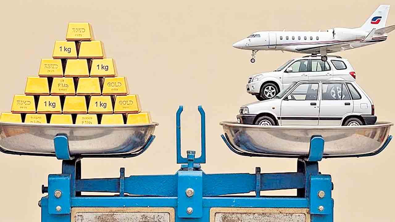 కిలో బంగారం= ప్రైవేట్‌ జెట్‌