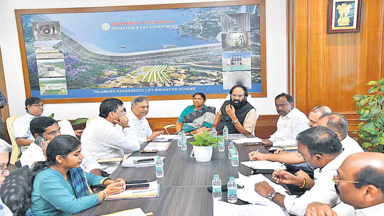 దేవాదుల కాలువలు సత్వరం పూర్తిచేయాలి