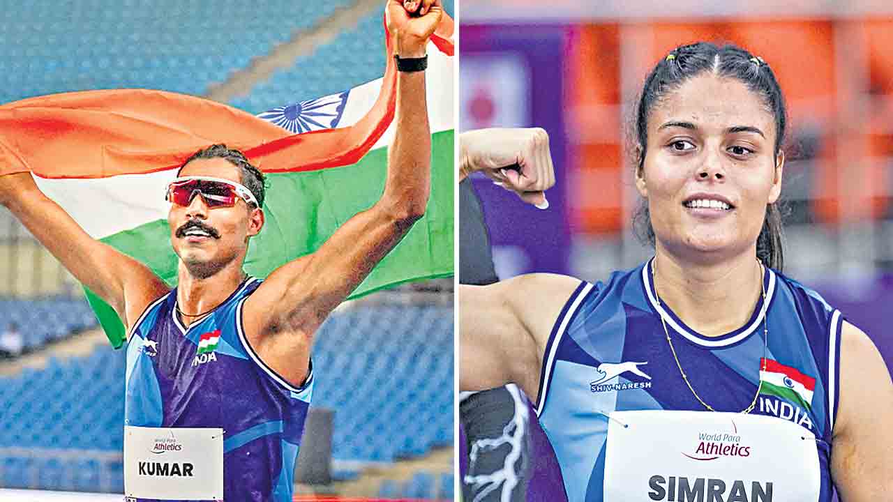 నిశాద్‌, సిమ్రాన్‌ పసిడి ధమాకా