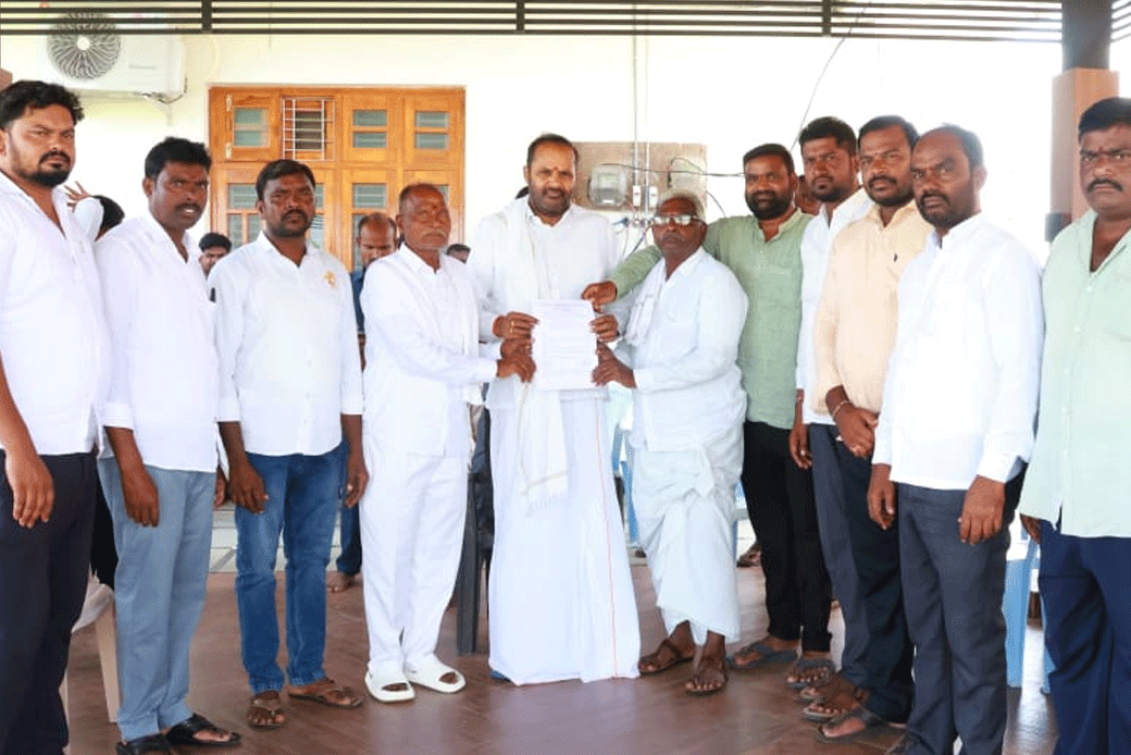 MLA Vijayaramana Rao | పెద్దకల్వల ఆలయ అభివృద్ధికి రూ. 40 లక్షలు మంజూరు.. ఎమ్మెల్యే విజయరమణా రావుకు గ్రామస్తుల కృతజ్ఞతలు