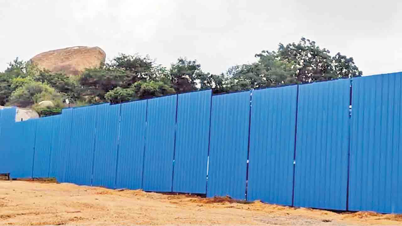 Arekapudi Gandhi | ఐ డోంట్‌ కేర్‌.. హైడ్రాకు ఎమ్మెల్యే గాంధీ సవాల్‌.. తొలగించిన చోటే తిరిగి ఫెన్సింగ్‌