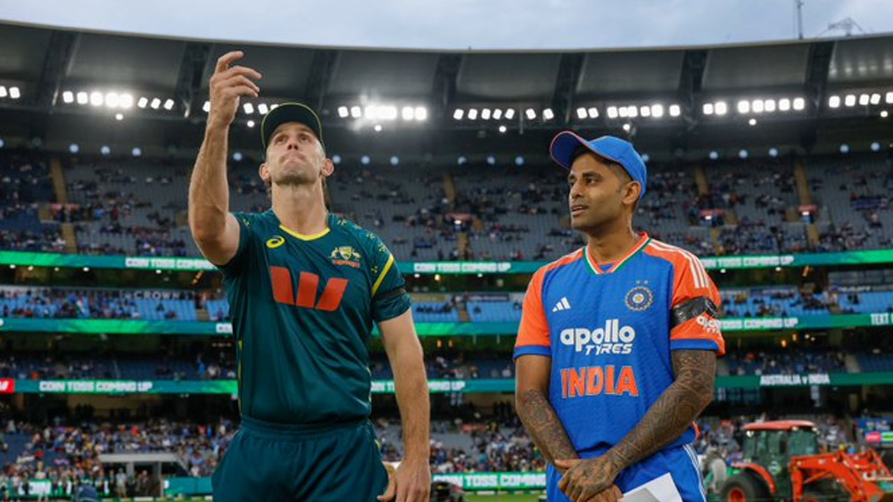 AUSvIND: ఆసీస్తో రెండో టీ20.. ఇండియా ఫస్ట్ బ్యాటింగ్