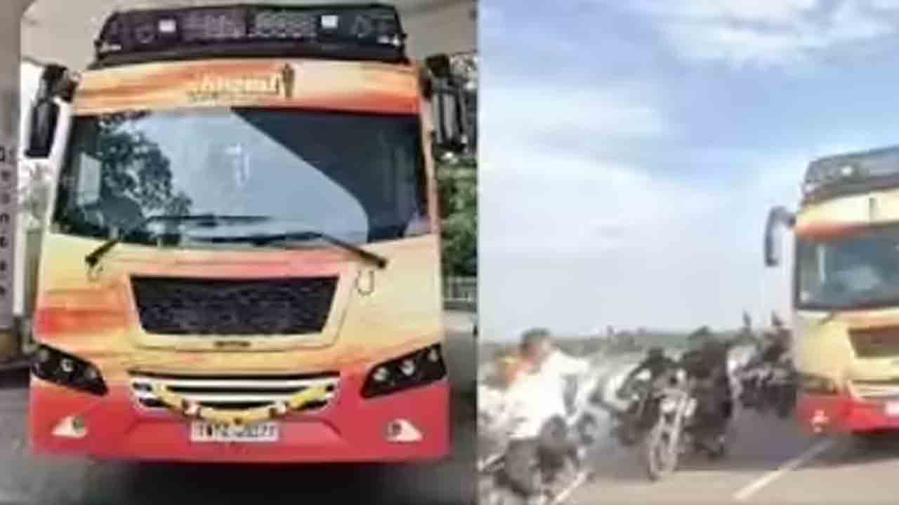 విజయ్‌ ప్రచార వాహనం డ్రైవర్‌పై కేసు