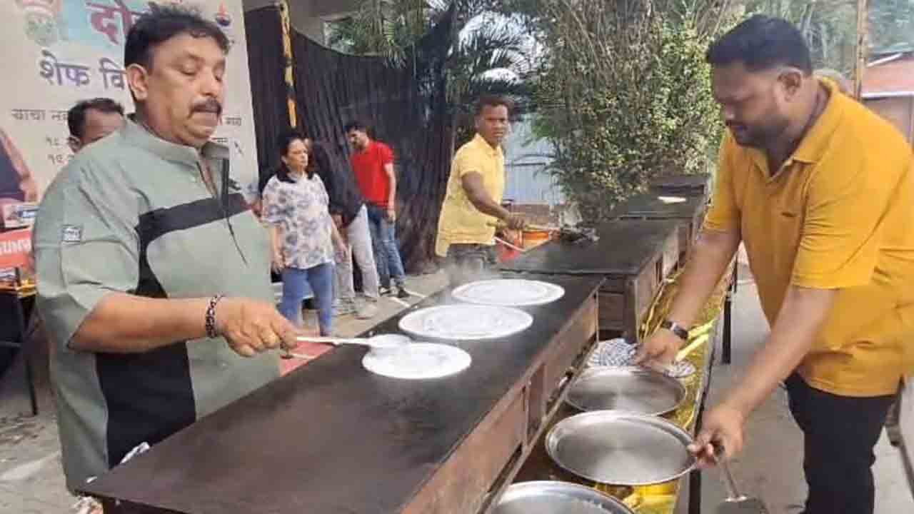 Chef Vishnu | 25 గంటల్లో 15 వేలకుపైగా దోసెలు.. చెఫ్‌ విష్ణు మనోహర్‌ సరికొత్త రికార్డు