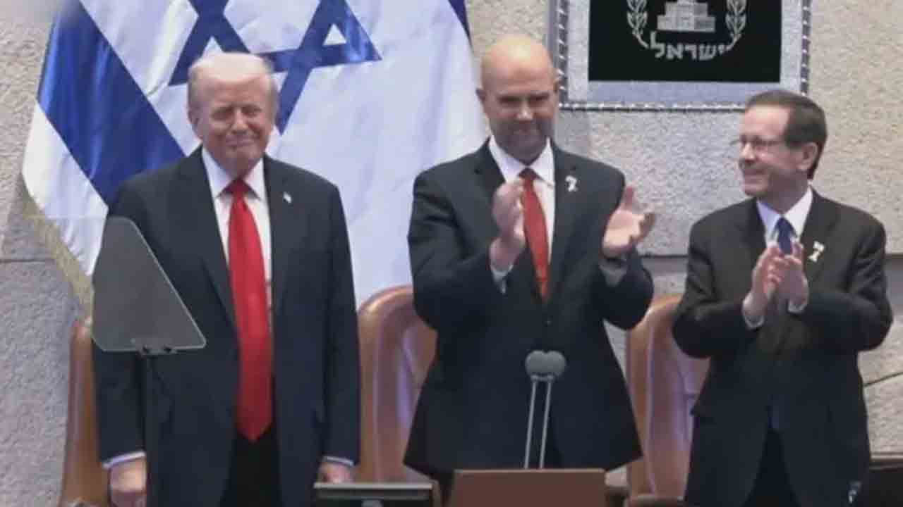 ఇది చారిత్రక శుభోదయం.. ఇజ్రాయెల్‌ పార్లమెంట్‌లో ట్రంప్‌ ప్రసంగం