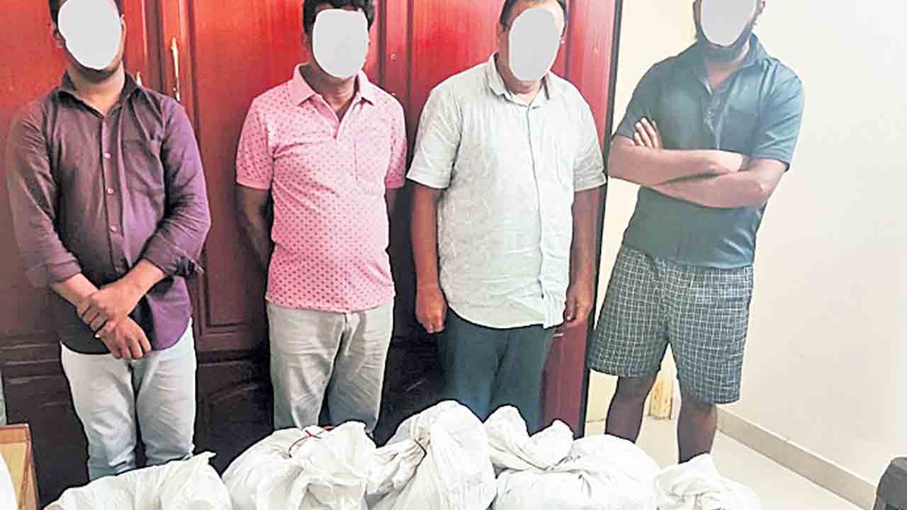 రూ.72 కోట్ల విలువైన డ్రగ్స్‌ పట్టివేత… నలుగురిని అరెస్టు చేసిన ఈగల్‌ టీమ్‌