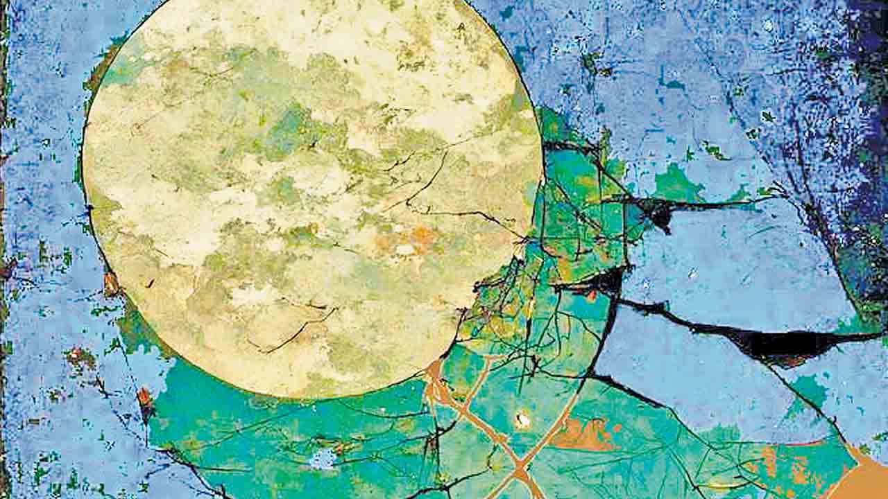 భూమి, ఆకాశాల మధ్యలో…