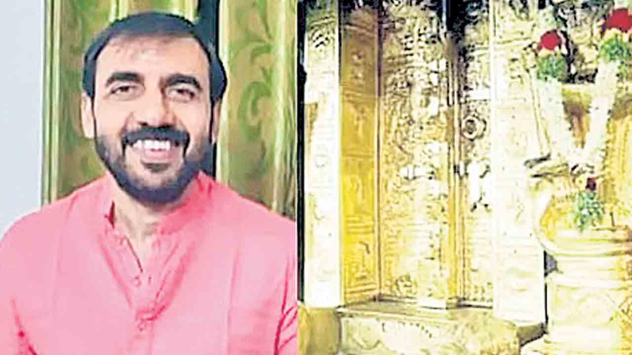 శబరిమల గుడి బంగారం బళ్లారిలో రికవరీ