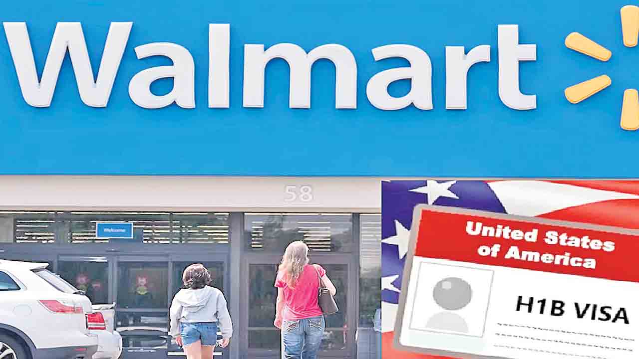 హెచ్‌1బీ వీసాదారులు వద్దు.. నియామకాలు నిలిపివేసిన వాల్‌మార్ట్‌!