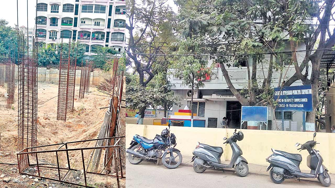 యూసుఫ్‌గూడ సర్కిల్‌కు సొంత భవనం హుళక్కేనా?