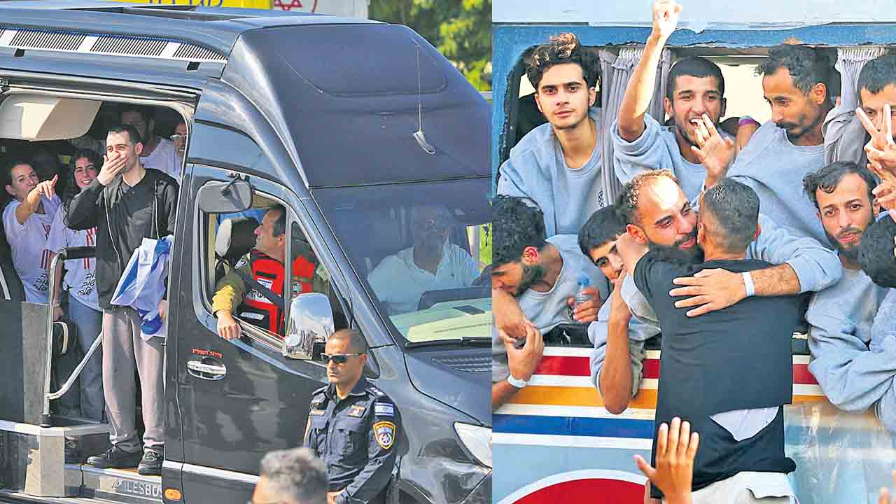 ముగిసిన గాజా యుద్ధం!.. ఇజ్రాయెలీ బందీలకు హమాస్‌ చెర నుంచి ఎట్టకేలకు విముక్తి