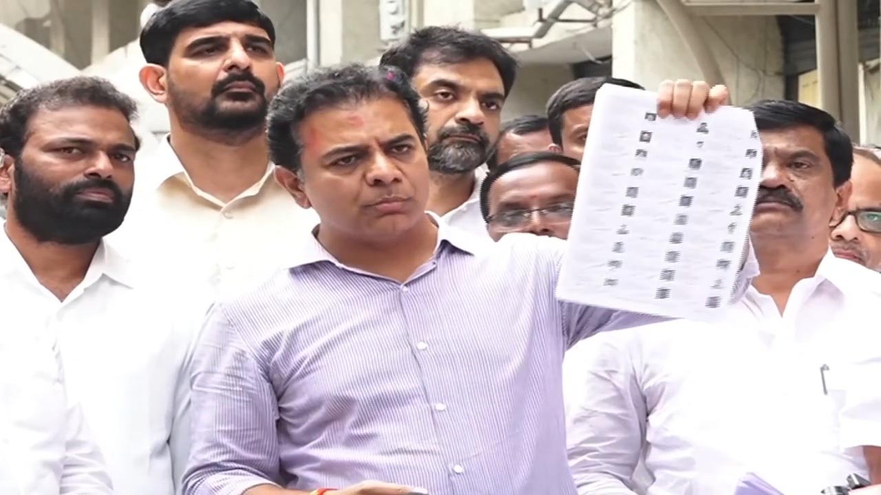 KTR | చోరీ ఓట్లతో జూబ్లీహిల్స్‌లో గెలిచేందుకు కాంగ్రెస్‌ ప్రయత్నం : కేటీఆర్‌