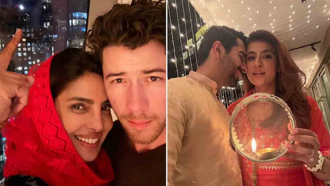 Karwa Chauth | కర్వాచౌత్‌ వేడుకల్లో మెరిసిన బీటౌన్‌ కపుల్స్‌.. ఫొటోలు చూశారా..?