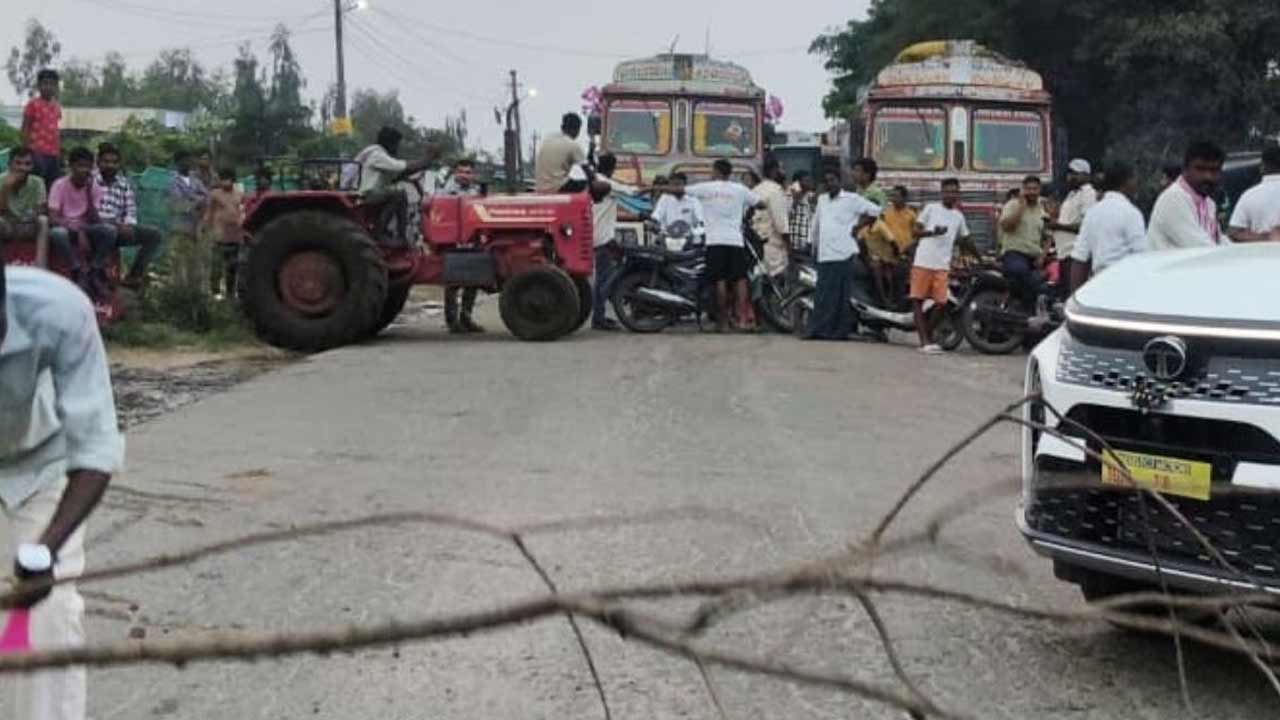 ఇసుక లారీలు రావొద్దు