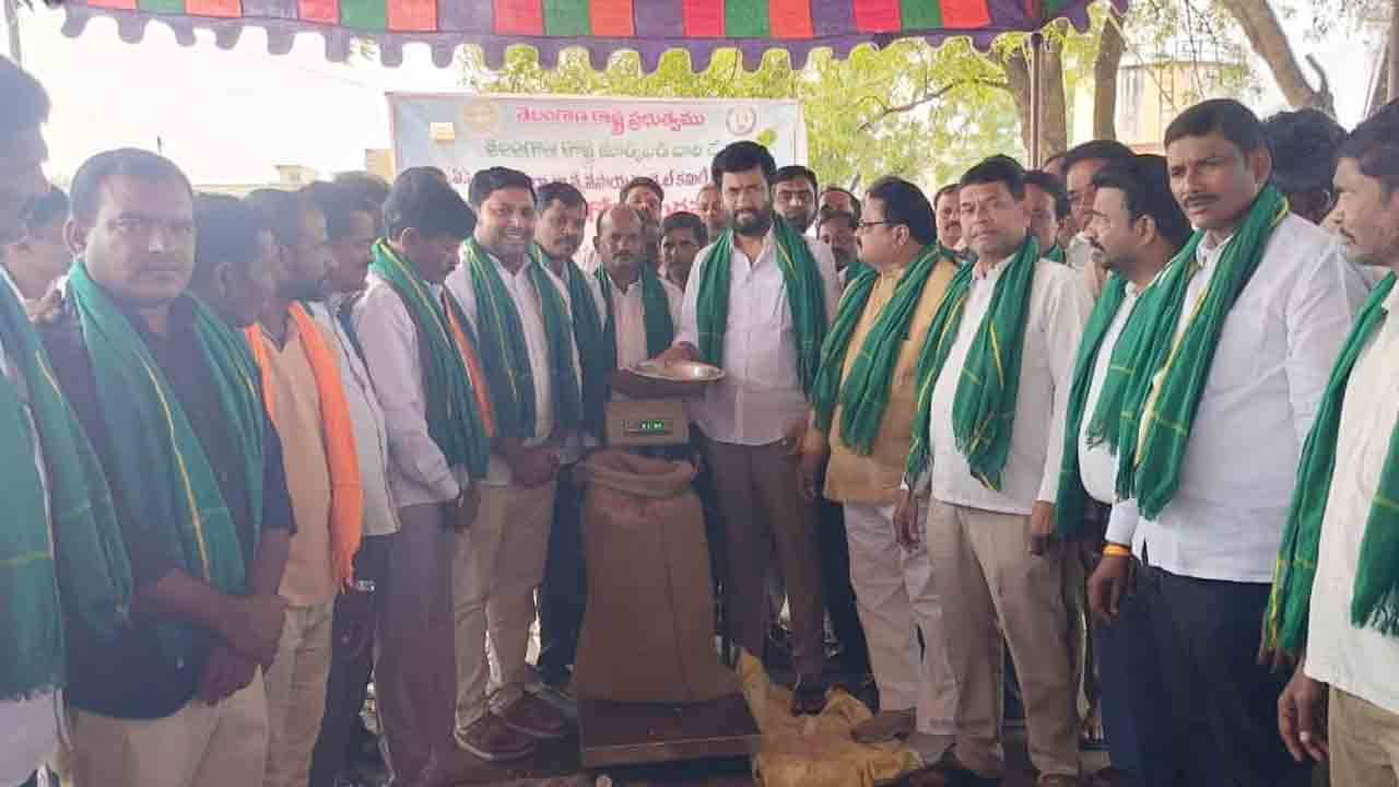 MLA Anil Jadhav | రైతు పండించిన ప్రతి పంటకు బోనస్ ఇవ్వాలి : బోథ్ ఎమ్మెల్యే అనిల్ జాదవ్