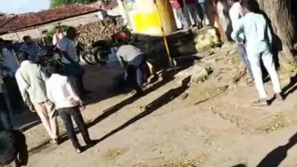 Man Tied To Pole, Beaten To