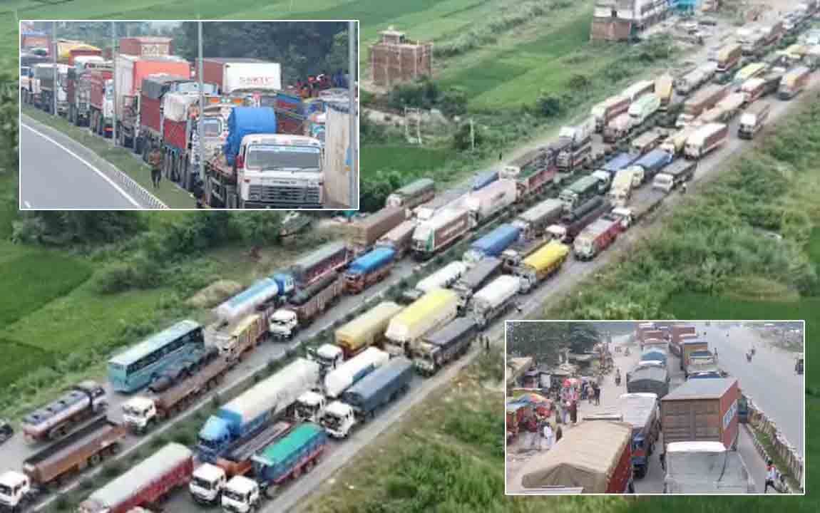 Massive Jam | ఢిల్లీ-కోల్కతా హైవేపై భారీ ట్రాఫిక్ జామ్.. నాలుగు రోజులుగా రోడ్లపైనే పడిగాపులు