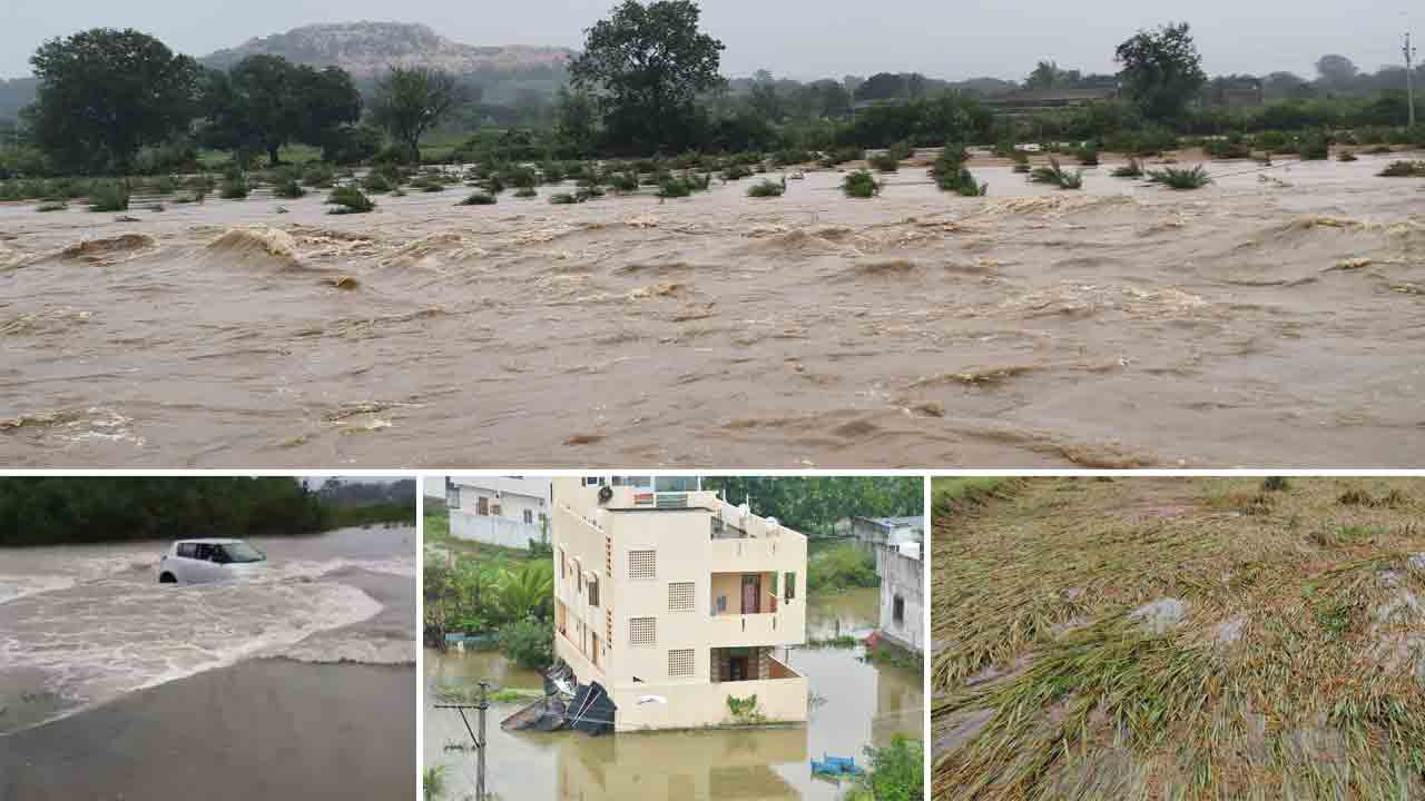 ముంచెత్తిన మొంధా..