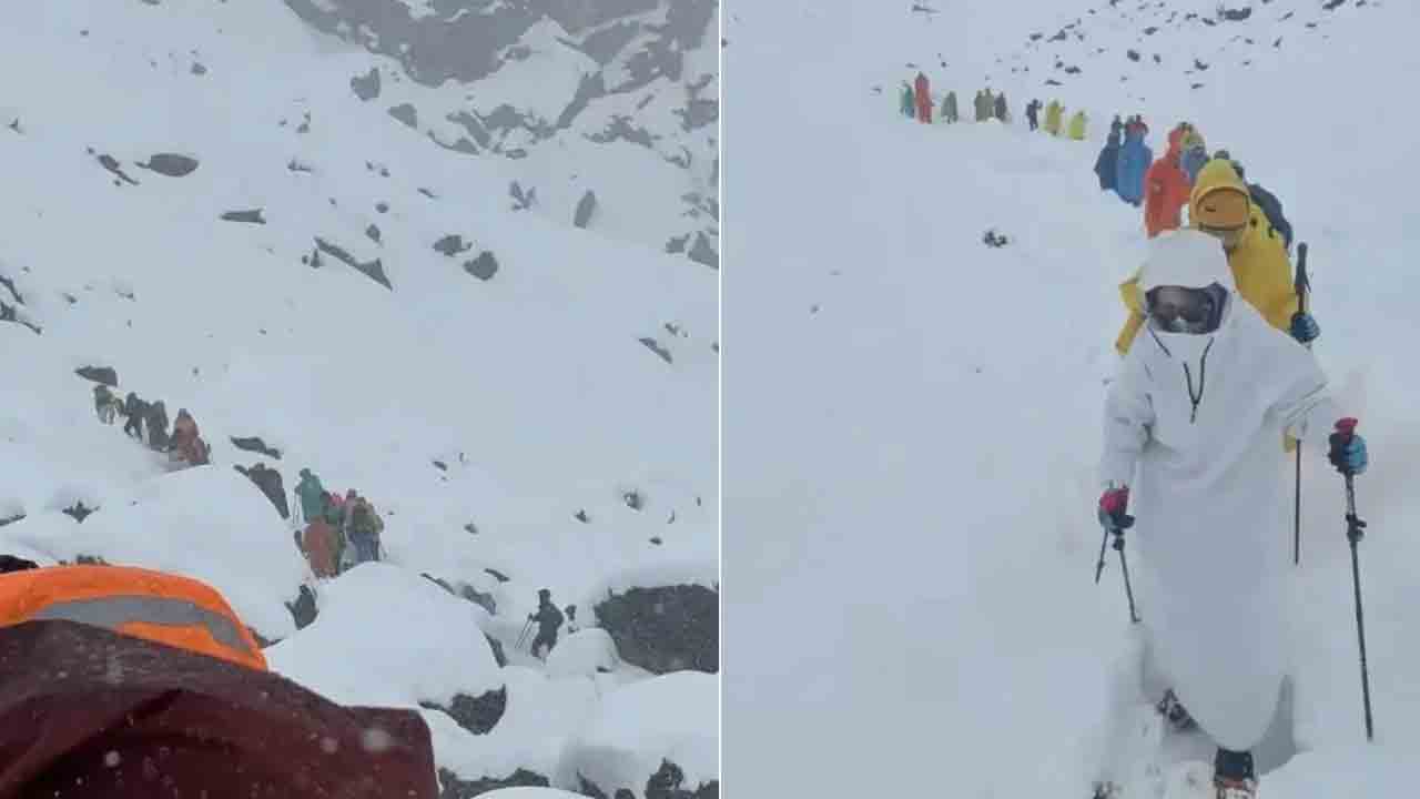 Mount Everest | మౌంట్ ఎవరెస్ట్పై మంచు తుఫాను బీభత్సం.. చిక్కుకుపోయిన 1,000 మంది ట్రెక్కర్స్