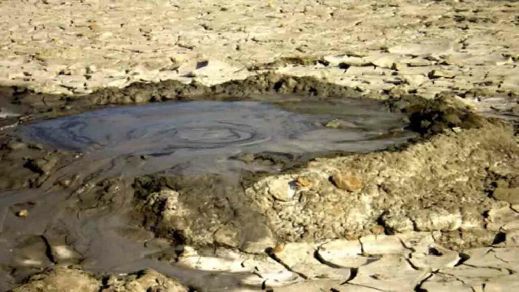 Mud Volcano Erupts