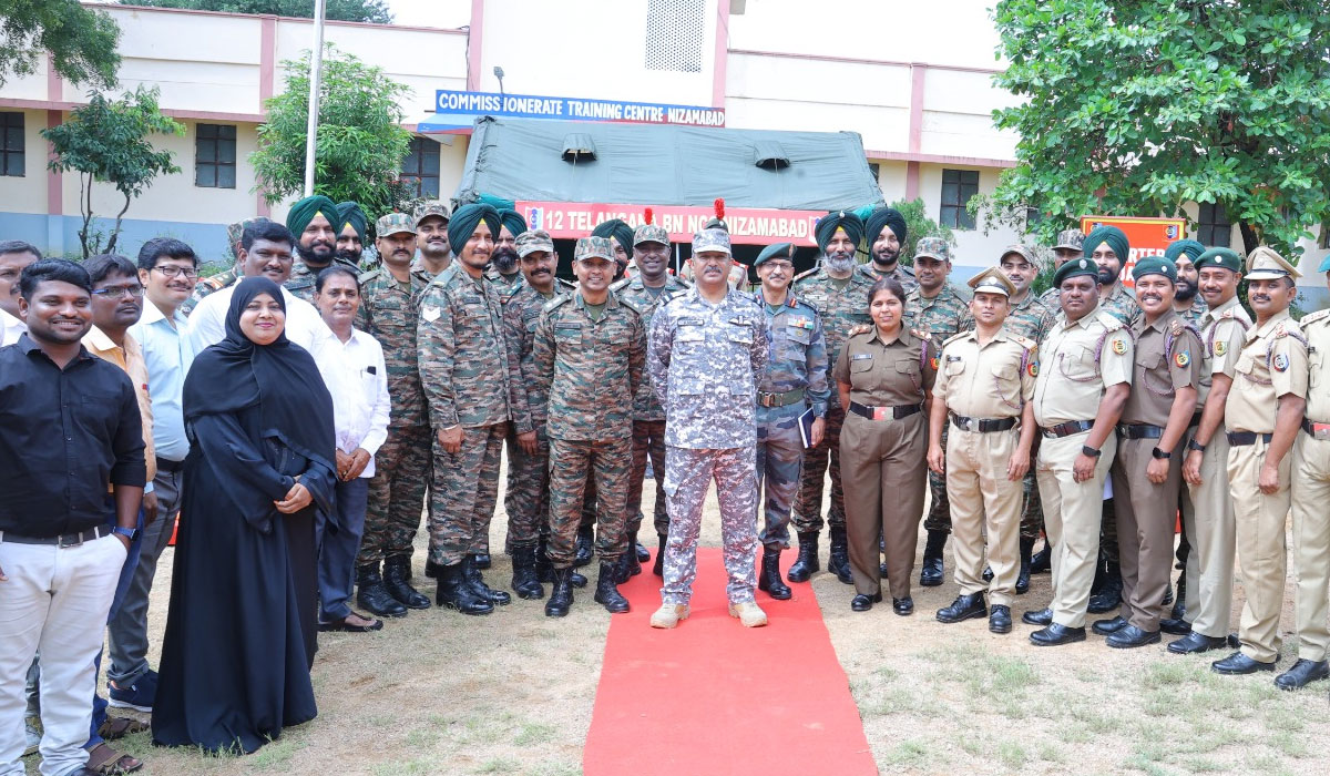 Nizamabad | జాన్కంపేటలో సీఏటీసీ వార్షిక శిబిరాన్ని సందర్శించిన డిప్యూటీ డైరెక్టర్ జనరల్