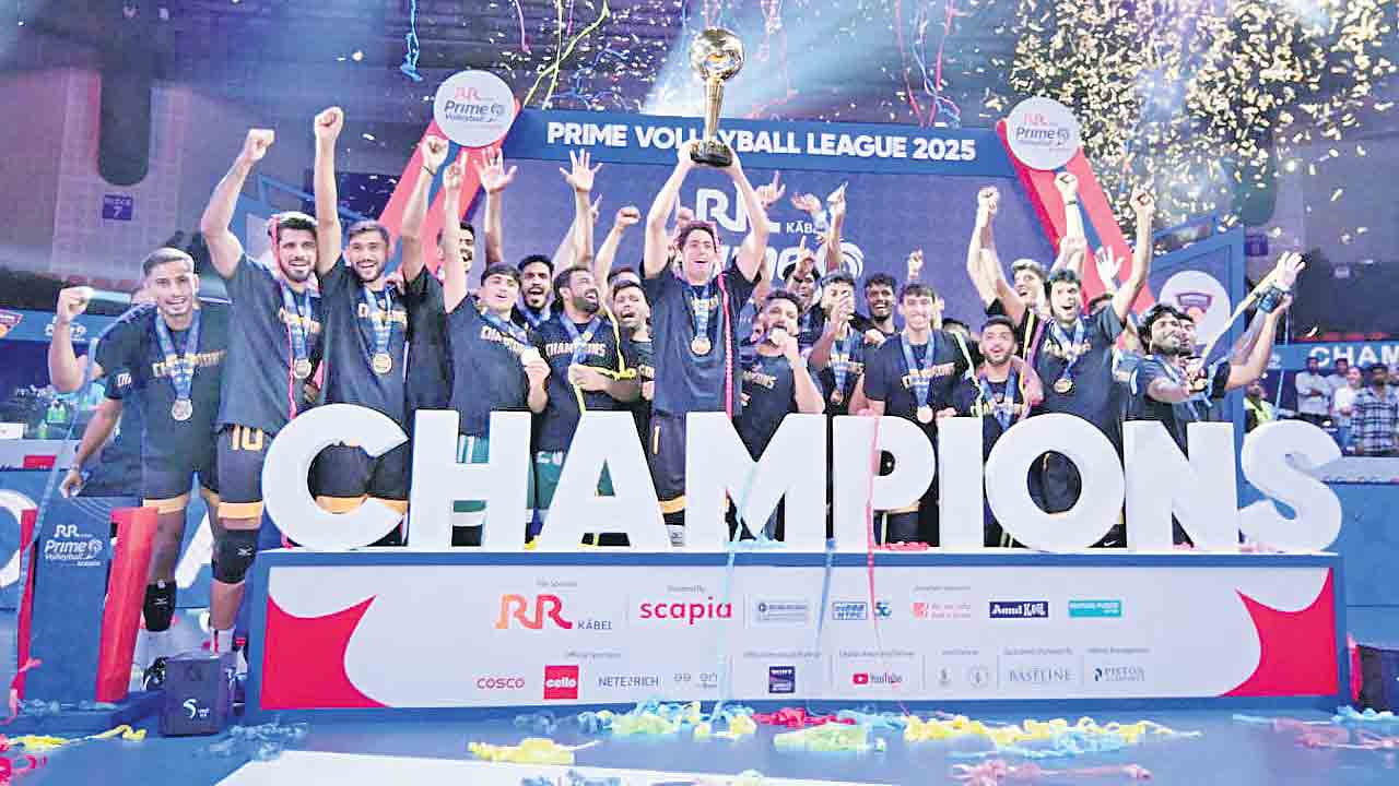 పీవీఎల్ చాంప్ బెంగళూరు.. ఫైనల్లో ముంబైపై విజయం