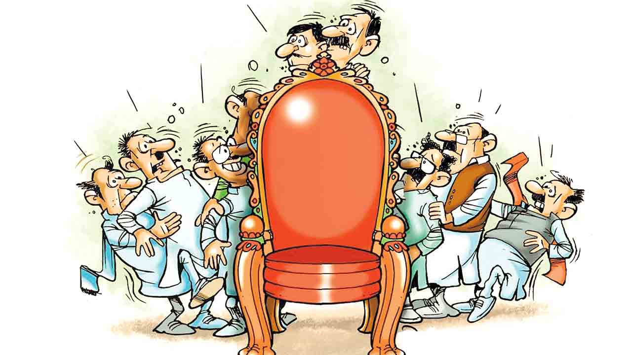 కాంగ్రెస్లో కుర్చీలాట!.. జిల్లాల అధ్యక్ష పదవులు దక్కించుకునేందుకు నేతల పట్టు