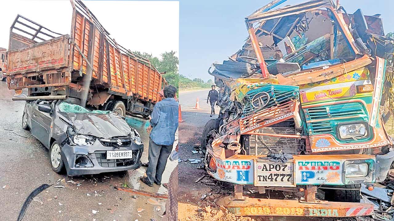 రక్తమోడుతున్న సాగర్ రహదారి