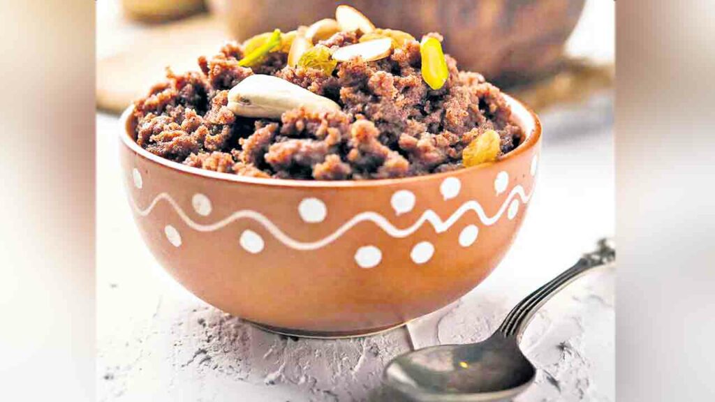 Ragi Apple Halwa Recipe